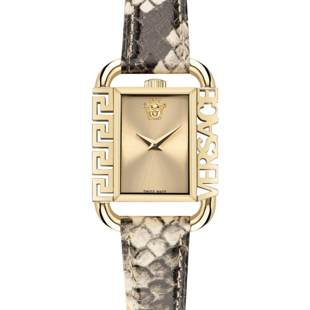 Versace Gold Womens 28mm Watch